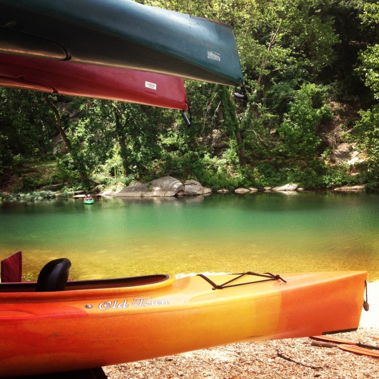 Kayak on the Big Sugar Creek